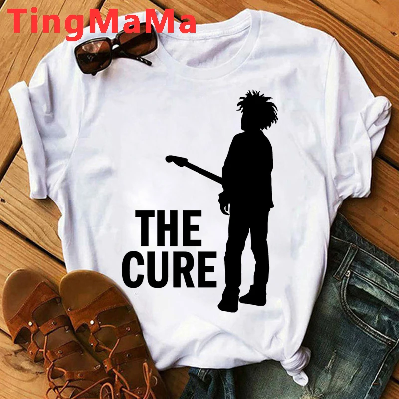 Футболка THE CURE мужская с рисунком леса топ в стиле хип-хоп мультяшная футболка