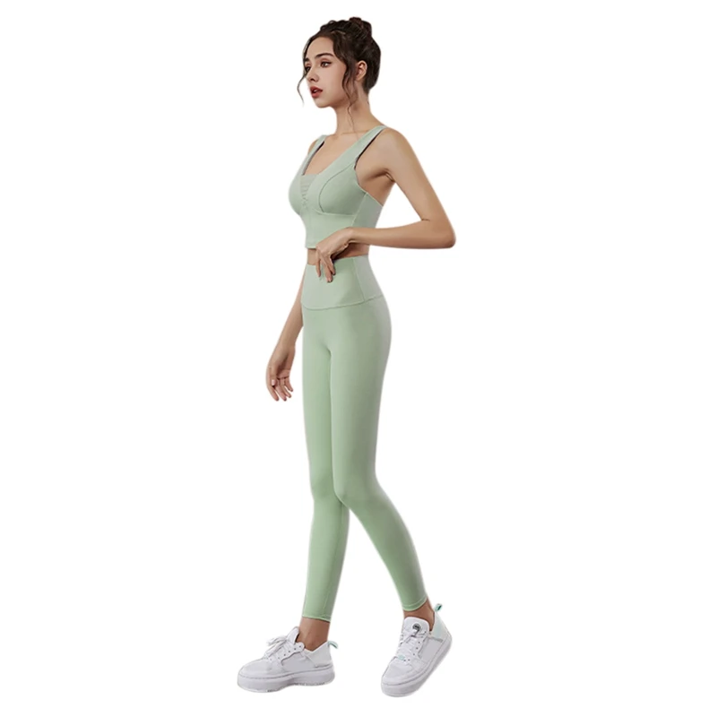 

Women's Outdoor Morning Running Gym Professional Slimming Yoga Clothes Sportswear