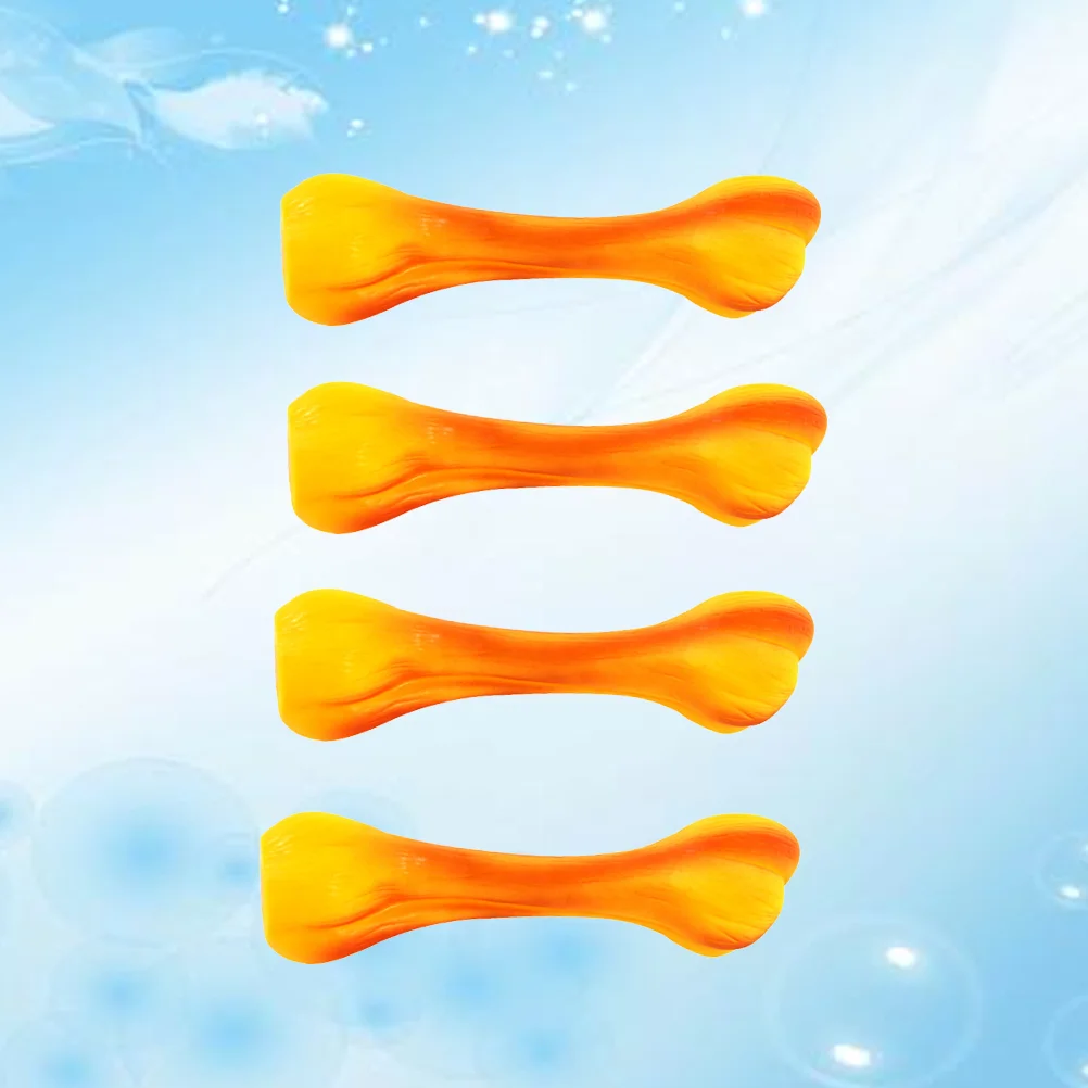 

4Pcs Squeaky Supplies Rubber Biting Interactive Supplies for Animal