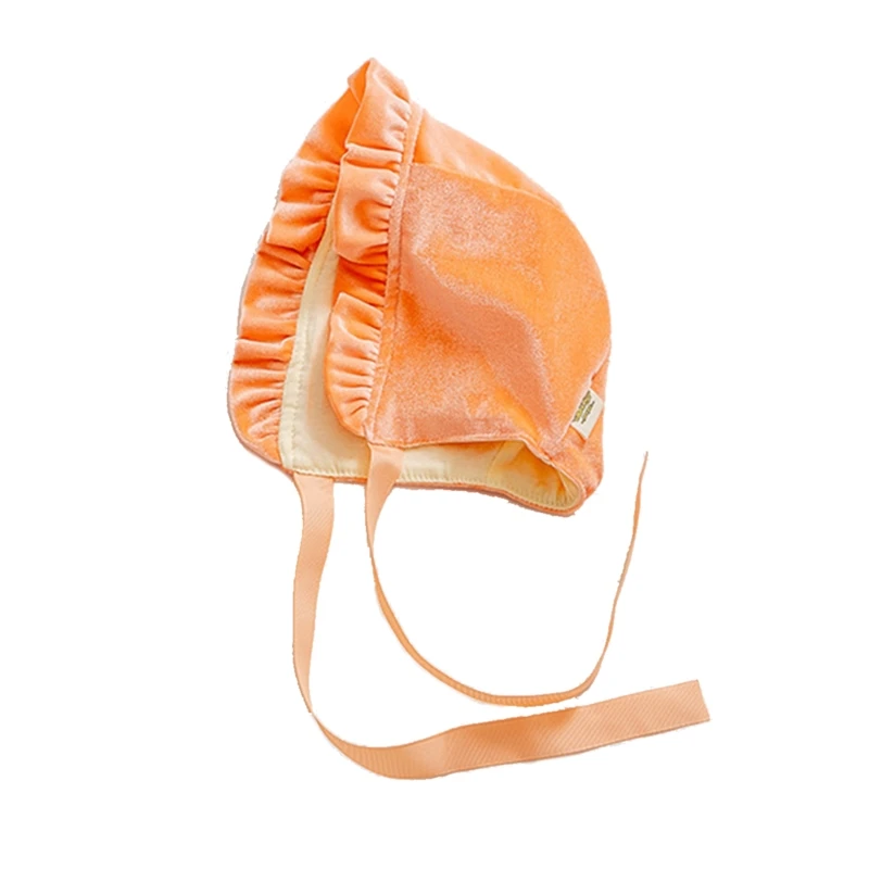 

Детская зимняя шапка для крещения симпатичная шапочка для новорожденных хлопковая шапка в стиле ретро s