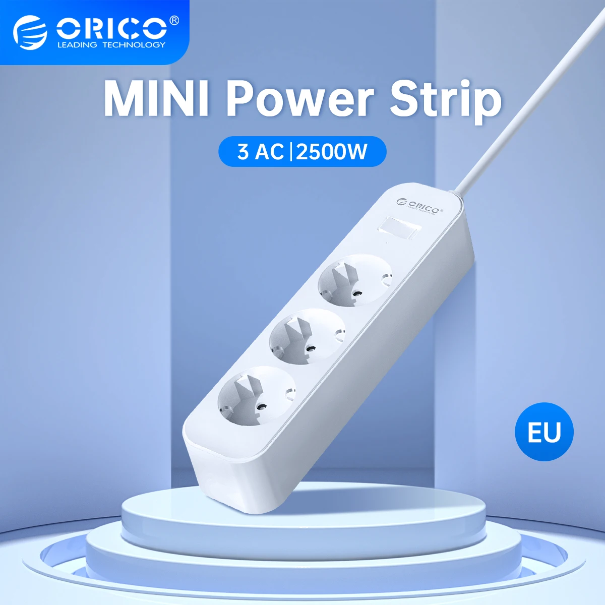 

Электрический удлинитель ORICO, розетка с защитой от скачков напряжения, 3 розетки переменного тока, удлинитель для дома и офиса