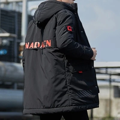 Winter Jacket Men Coat Warm Parka Oversized Thicken Long Cotton Coat Puffer Jackets Streetwear Male Down Jacket Men Clothing