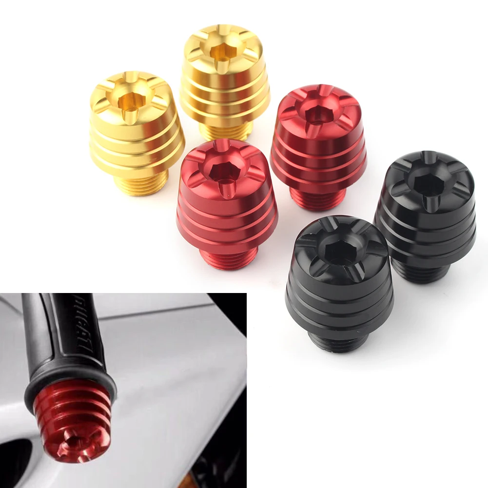 Универсальные заглушки для ручек мотоцикла Ducati 899/9959 1199 1299 Panigale с ЧПУ алюминий