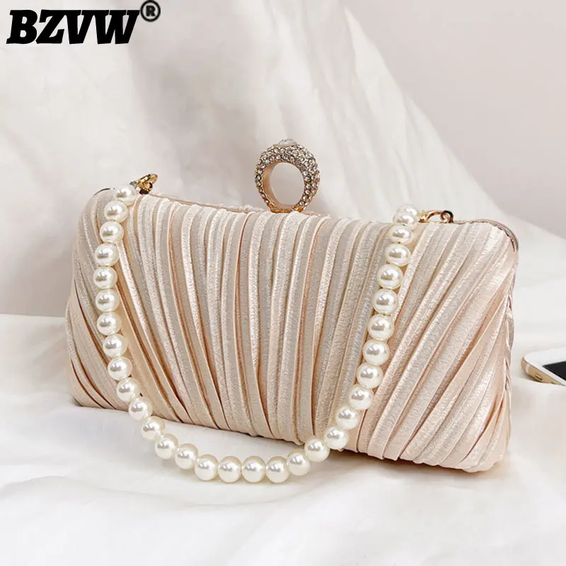 BZVW темпераментная Высококачественная плиссированная однотонная женская