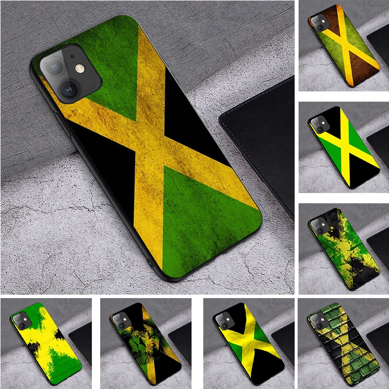 

Case for Huawei Y8P NOVA 3i P30 Lite 2i Y6P Y7 Prime Y7A Y9 Honor 20 5T Y6 Cases Cover Retro Jamaica National Flag