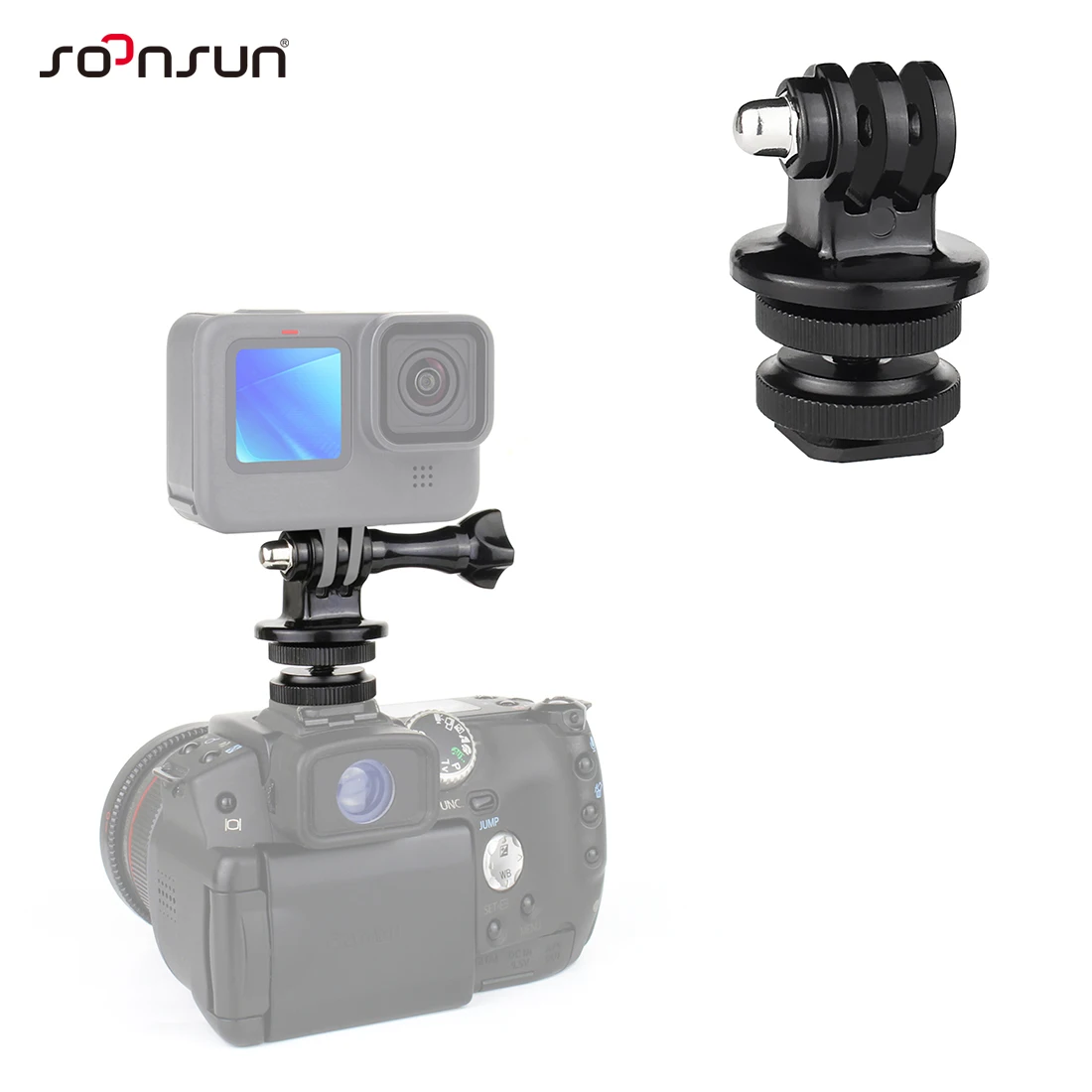 SOONSUN 1/4 &quotГорячий Холодный башмак адаптер с штатив интерфейсом крепление