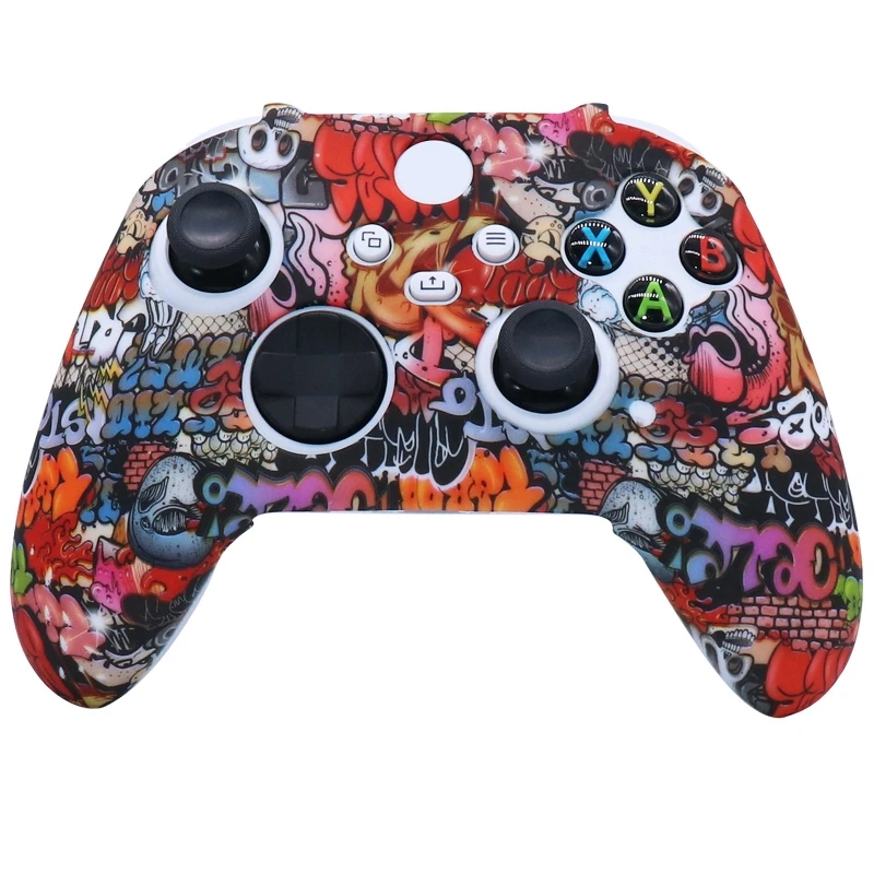Мягкий силиконовый чехол для контроллера X-box серии X/S защитный геймпада