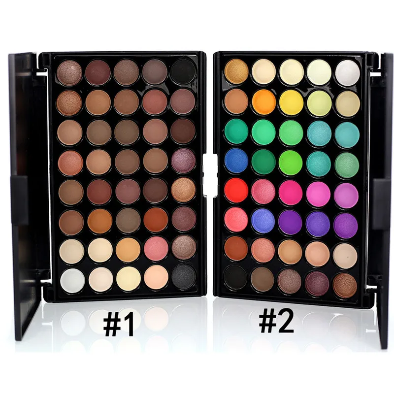 

2023 40 Colors Eye Shadow Plate Makeup Matte Luminous Eyeshadow Waterproof Sweatproof Shimmer Long Lasting Make Up Tools Palette