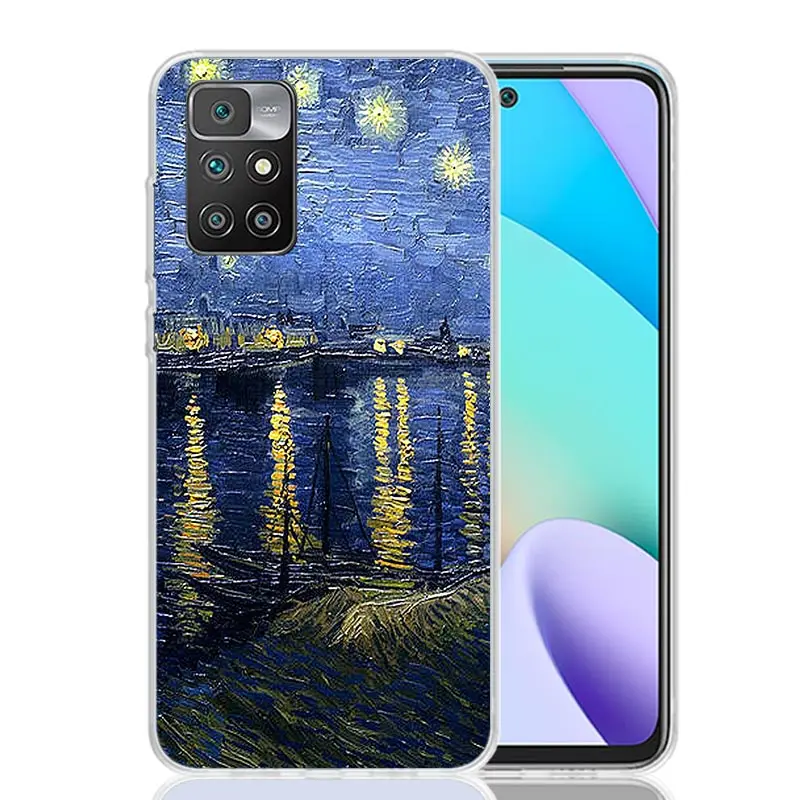 Чехол для телефона Claude Monet Garden Lotus Bridge Xiaomi 12C 12 10C 10 10A 9C 9 9A 9T 8A 8 7A 7 6A 6 Pro S2 K70 K60 K40 K20 Art Co