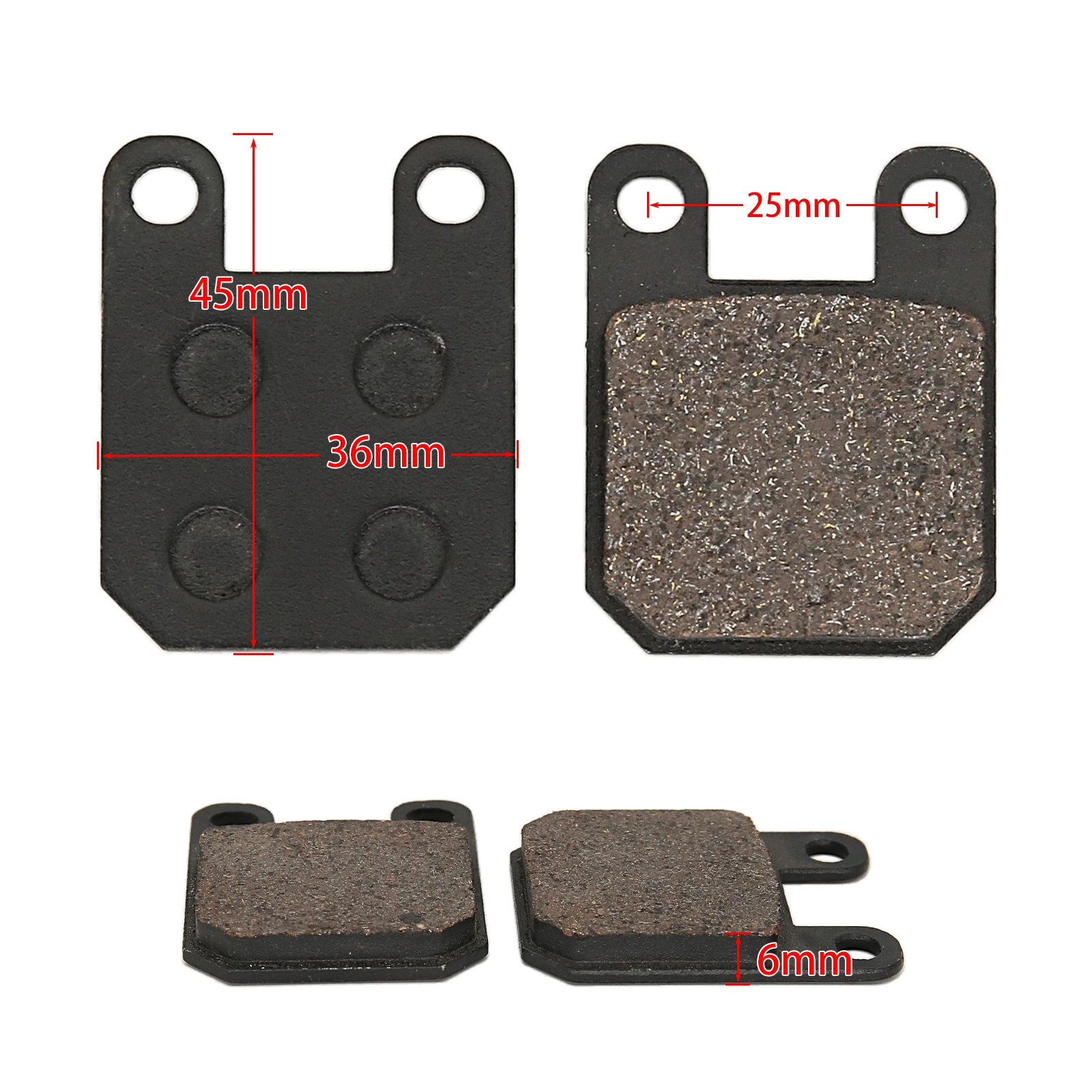 

Передние и задние тормозные дисковые колодки для мотоцикла ATV 110cc 125cc-160cc питбайка-внедорожника SDG SSR Taotao