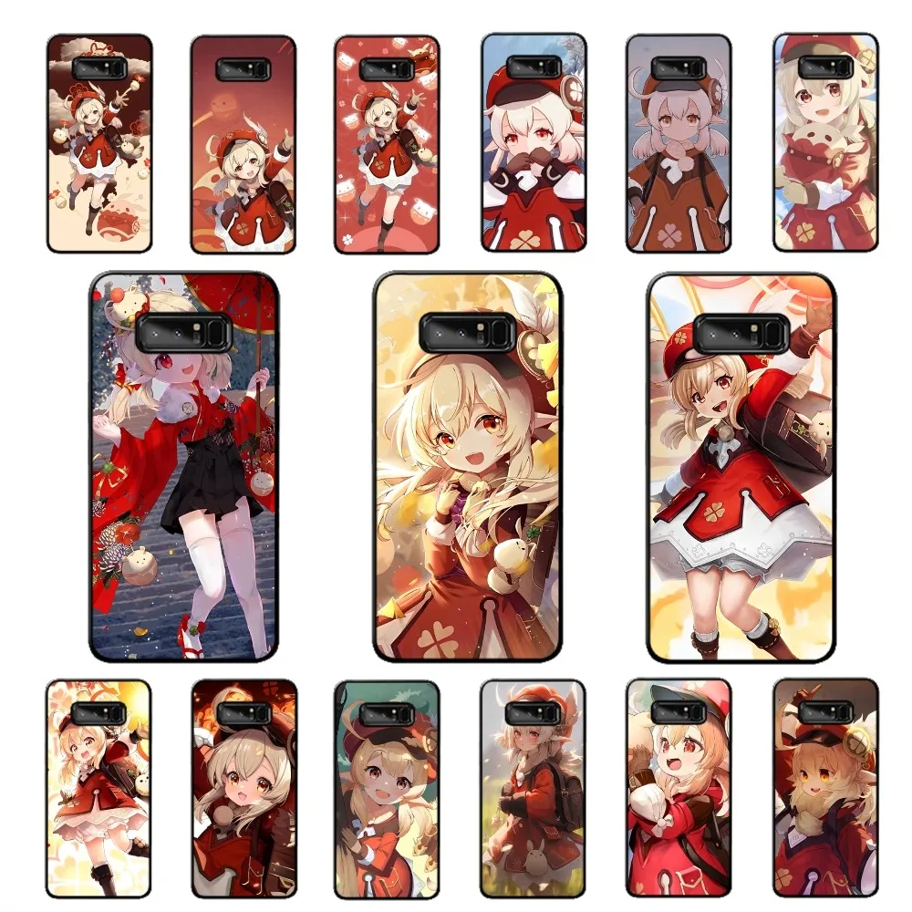 Чехол для телефона Genshin Impact Klee Samsung Note 8 9 10 20 pro plus lite M 11 30 21 31 51 A 22 42 02 03