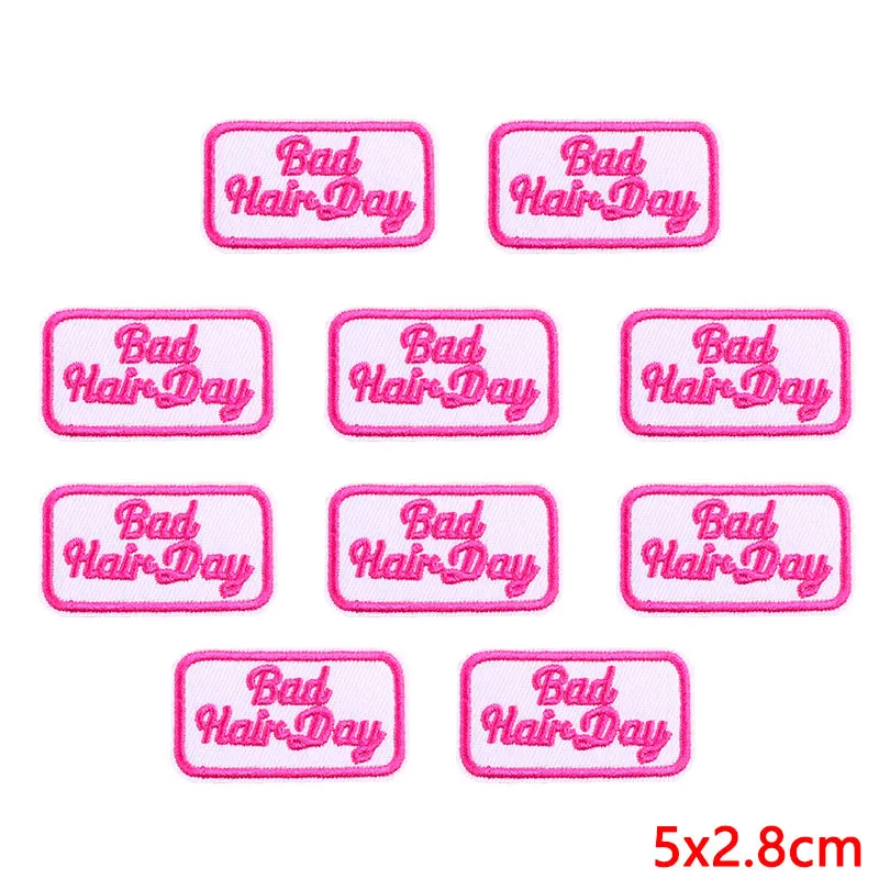 10 шт./партия нашивки с вышивкой в виде сердца