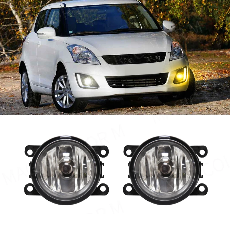 

Magic colorM Fog Lamp for Suzuki Jimny Grand Vitara SX4 Ignis Alto V Swift Splash Ertiga Celerio 1998-2015 Fog Lights LED 12V