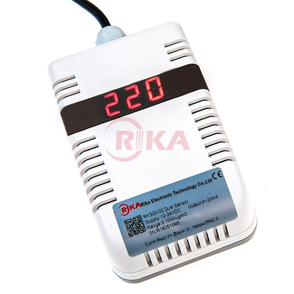 RK300-02 CE Certified Laser Scattering Air PM2.5 PM10 Sensor For Air Quality Monitoring