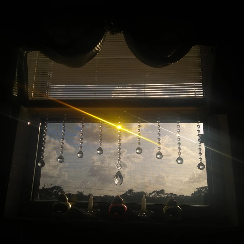 Акция! Хрустальный стеклянный шар 30 мм кулон шарик и призмы для люстры прозрачные