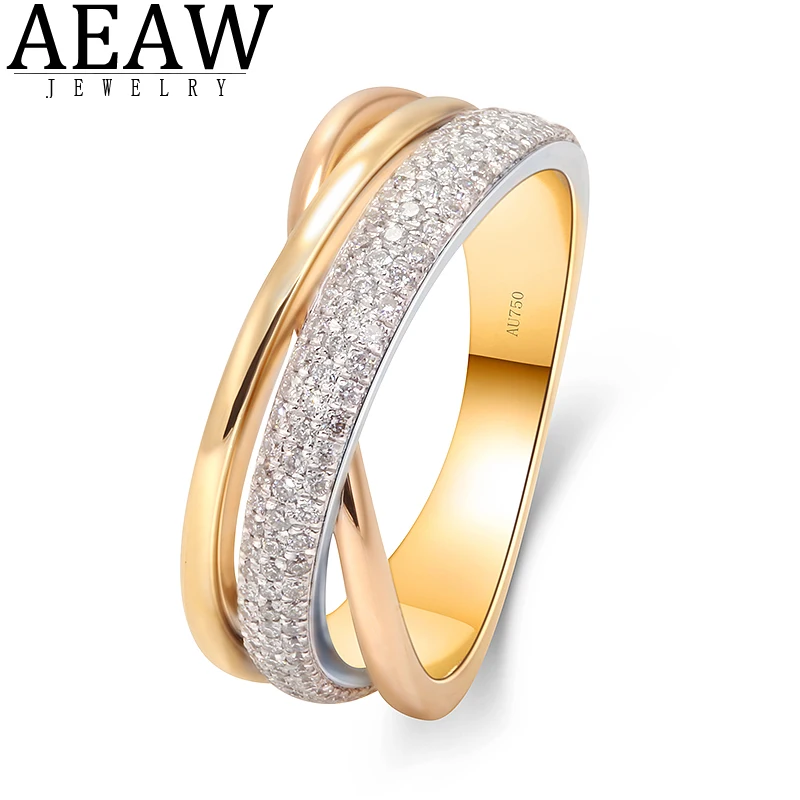 

Женское и мужское кольцо 3 цветов, классическое ювелирное изделие под золото, для свадьбы, помолвки