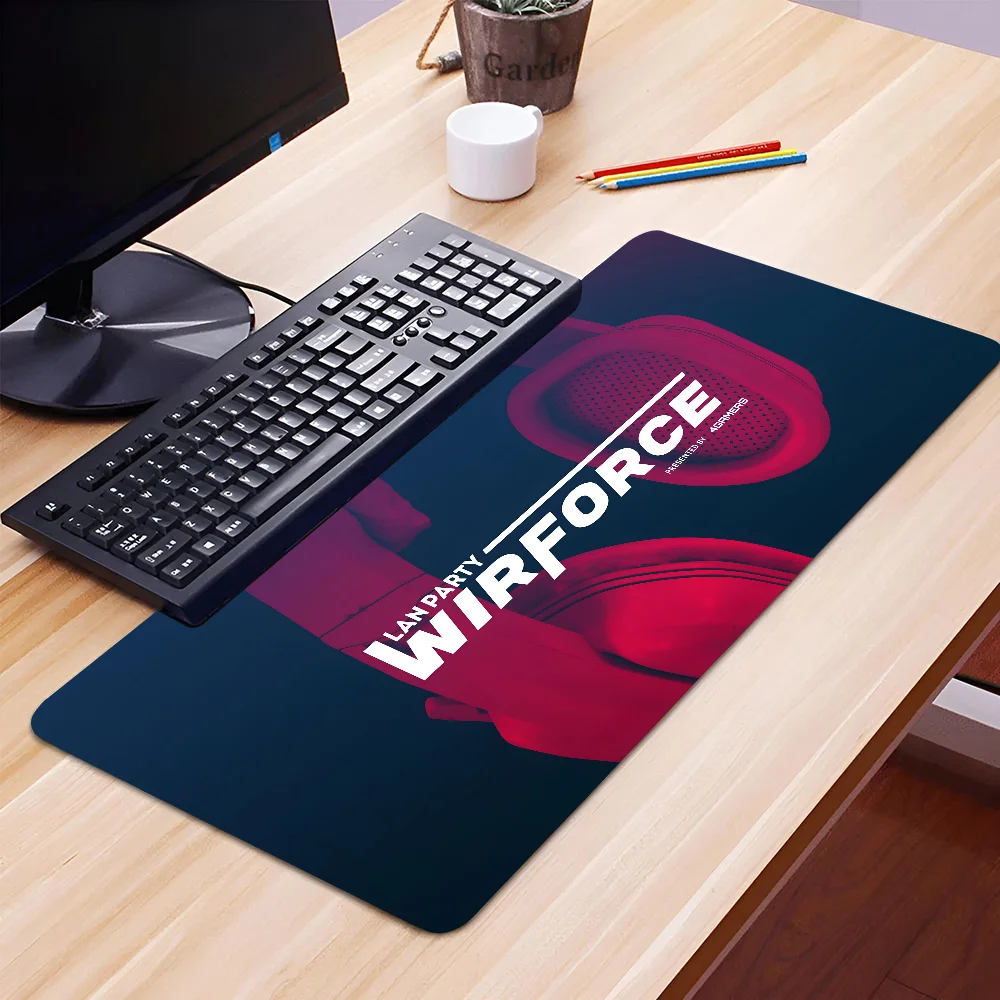 1pc hot phrase LOGO FOUR Gamer Non-slip Mouse Pad Suitable For Office Computers Laptops E-sports Game Desk Mats XXL Keyboard