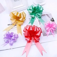 christma gift wrap pull bows christmas tree ribbons new year navidad decorations for home wedding car decor pull flowerribbons