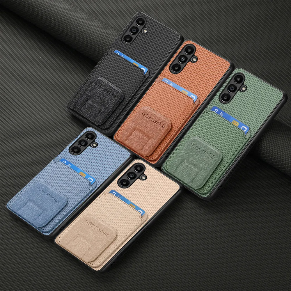 Для Samsung M14 M53 M33 M23 M13 5G кожаный чехол с отделением для карт Galaxy Case M12 M22 M32 M 13 23 задняя