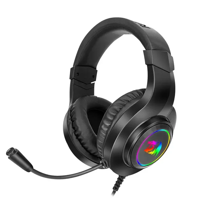 

HYLAS H260 RGB gaming Headphone,3.5mm Surround sound Computer headset Earphones Microphone for PS4 Switch Xbox-one traf