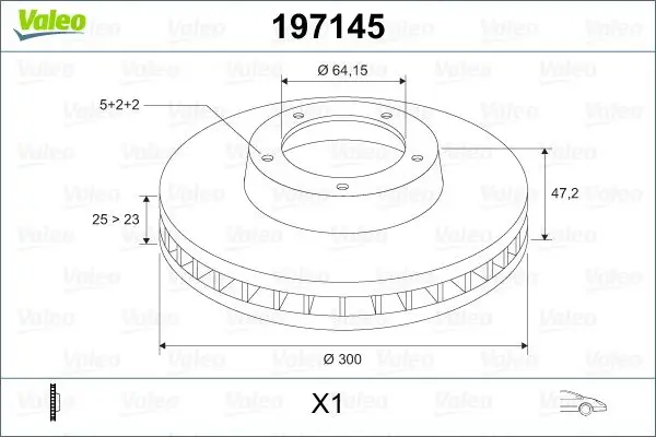 

Store code: 197145 for ten brake disc mirror air ACCORD VIII CDTI-08 (× 5)