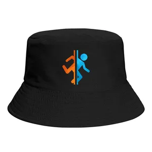 Portal Classic  Bucket Hat Polyester Men Unisex Fisherman Hat Customized Fashion Hiking Caps