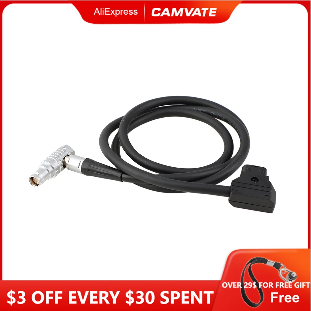Кабель питания для камеры CAMVATE D-Tap To Right-Angle RED DSMC2 кабель V-mount Anton Bauer Gold Mount battery USB DC |
