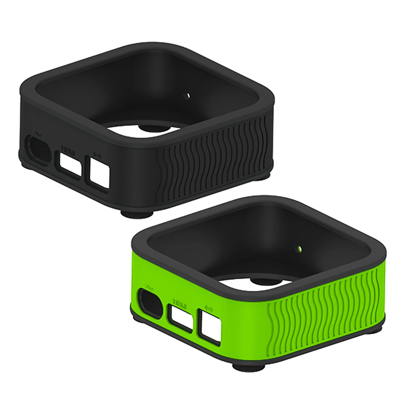 

New Silicone Protective Case for Apple TV 4K 2021 Protective Case Anti-Slip Dustproof Silicone Shell Box Protective Case