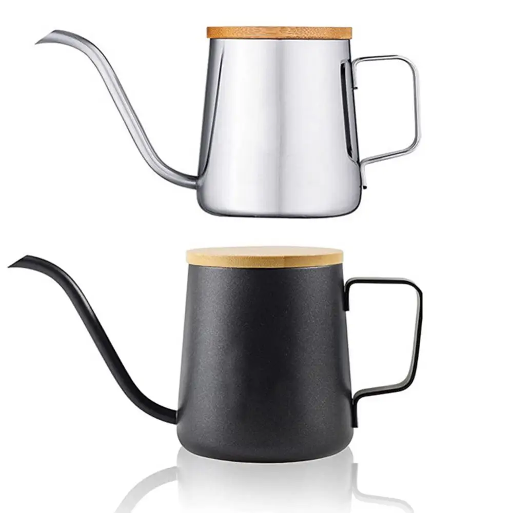 

Mouth Coffee Pot Tool Swan Thin Kettle Coffee Steel Spout Drip Coffee Tea Maker Cover With Narrow Neck Pot Stainless Pot Drip