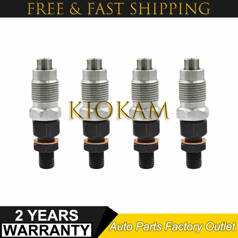 16454-53905 Высококачественный комплект топливных форсунок из 4 шт. для двигателя Kubota