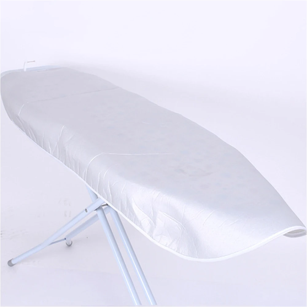 

Universal Silver Coated Padded Ironing Board Cover Heat Reflective Drawstring Scorch Stain Resistant Boards Protector