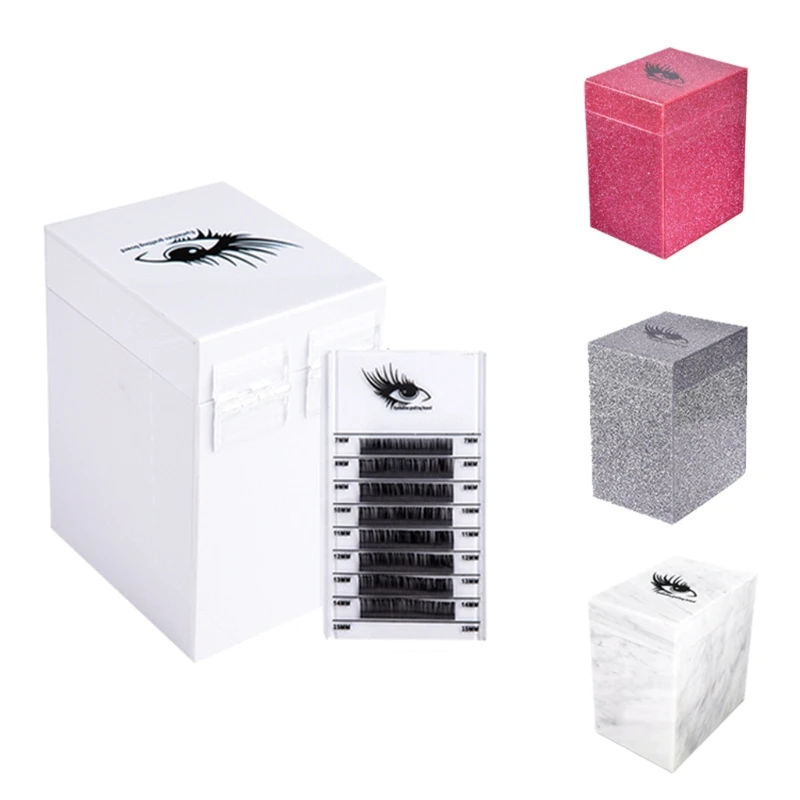 

5 Layers Eyelash Pallet Lashes Holder Eyelash Storage Box Eyelash Extension Tray Tool Portable Eyelash Makeup Drop Shipping