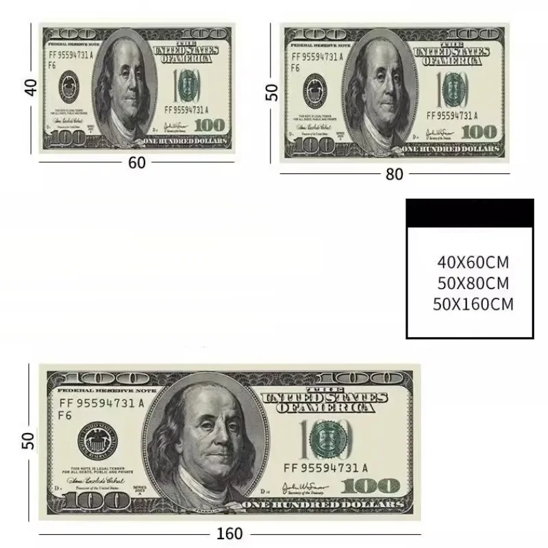 Ковер с хрустальной бочкой для долларов США домашний вход прихожая гостиная