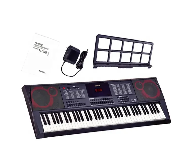 

73 keys funny plastic music electronic piano educational toy for children