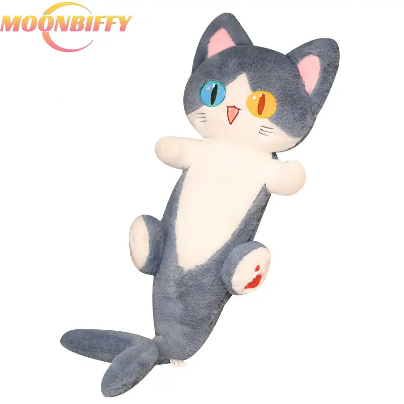 

50/85cm Kawaii Transform Shark Plush Toys Funny Shark Cat Pillow Stuffed Soft Animal Dolls Interesting Birthday Gift