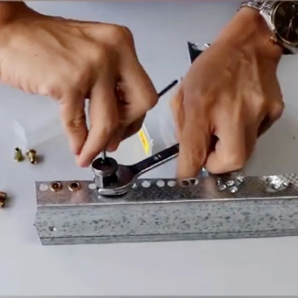 Rivet Tool Accessory Hand Rivet Nut Head Nuts Simple Installation Riveter Mandrel Teels For Riveting on - Приспособление для затягивания резьбовых вставок ручным способом Rivnut Tool, головки гайки резьбовых вставок, простая установка, мандрилы для затяги