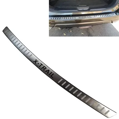 

For Nissan X-Trail 2014-2019 stainless steel Trunk threshold guard plate Welcome pedal anti-scratch protection car accessories