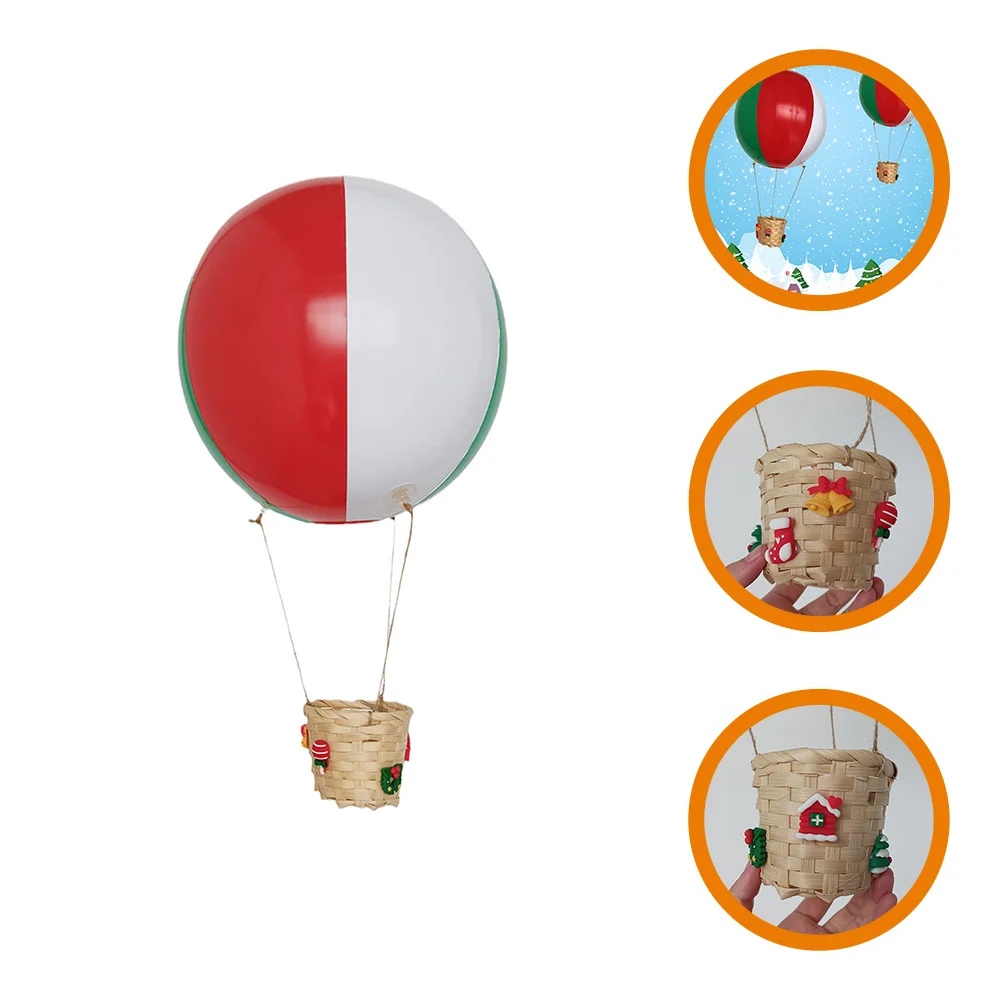 

1 Set of Christmas Room Decoration Party Xmas Hanging Ornament Basket Holder