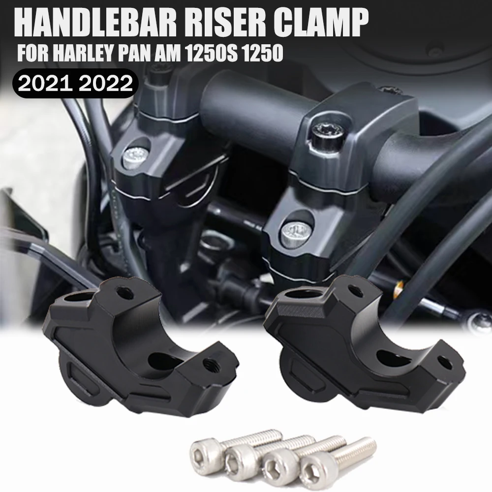 

1 pair For Pan America 1250S 1250 PA1250 PA1250S New 2021 2022 Special Motorcycle Accessories Handlebar Riser Bar Clamp Mount