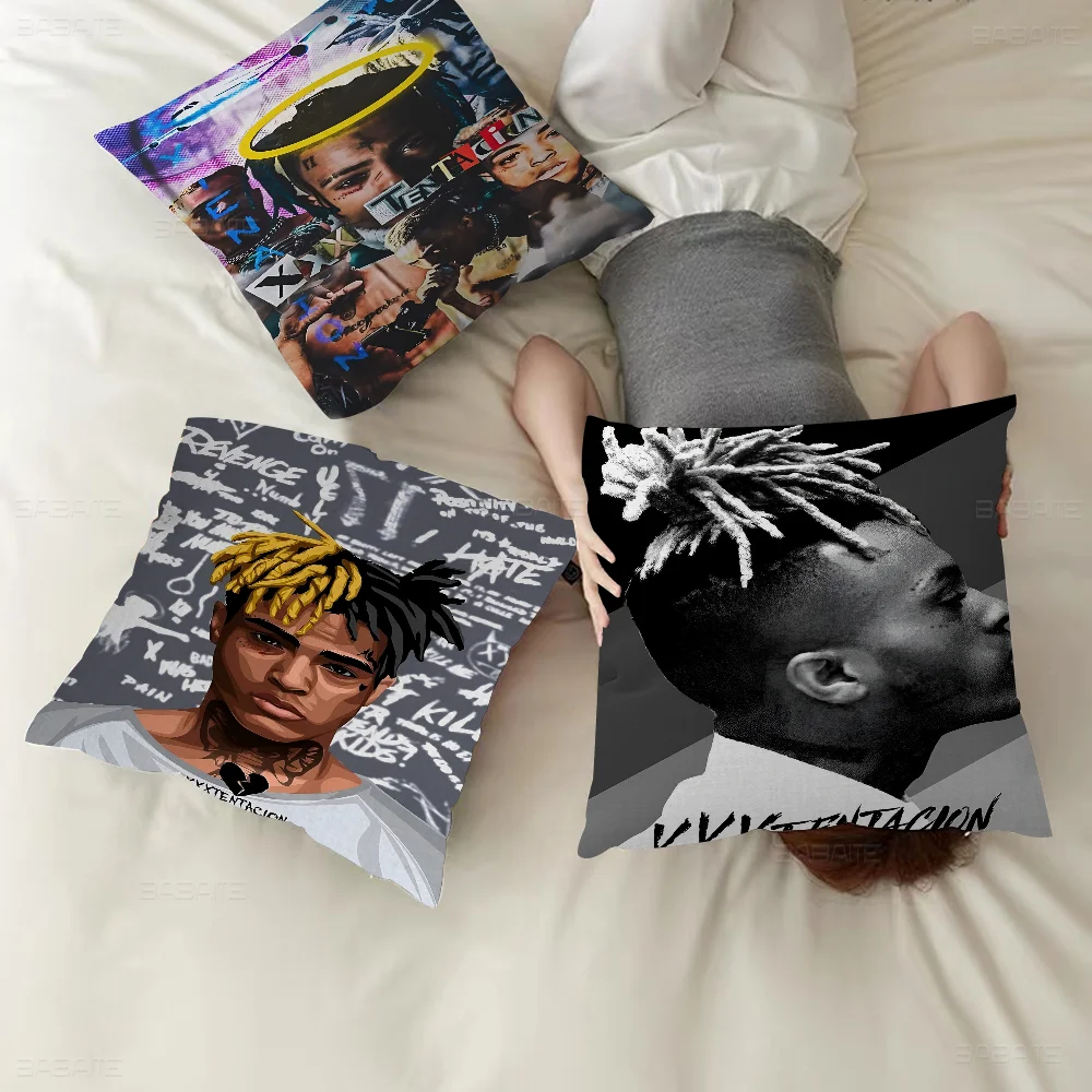 Хип-хоп Z-XXXTentacion офисная подушка наволочка автомобильная 45X45 см поясничная диван