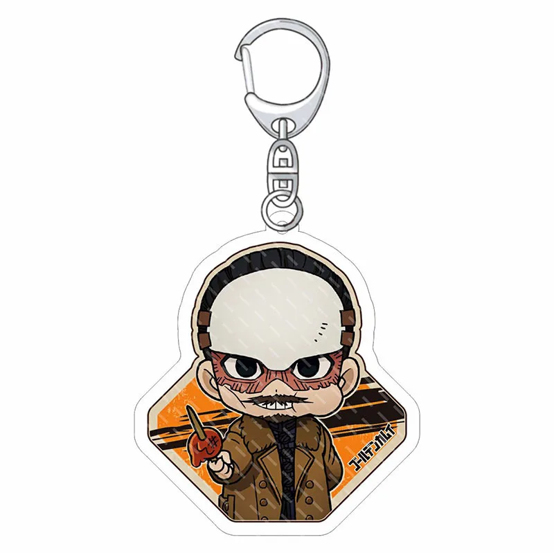 Брелок для ключей из аниме Золотой камий Tsurumi Tokushirou Sugimoto Saichi акриловая фигурка