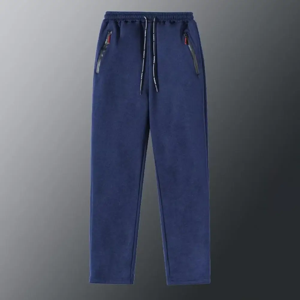 

Спортивные брюки, однотонные штаны, ветрозащитные брюки со средней талией на шнуровке, мужские спортивные брюки для повседневной носки