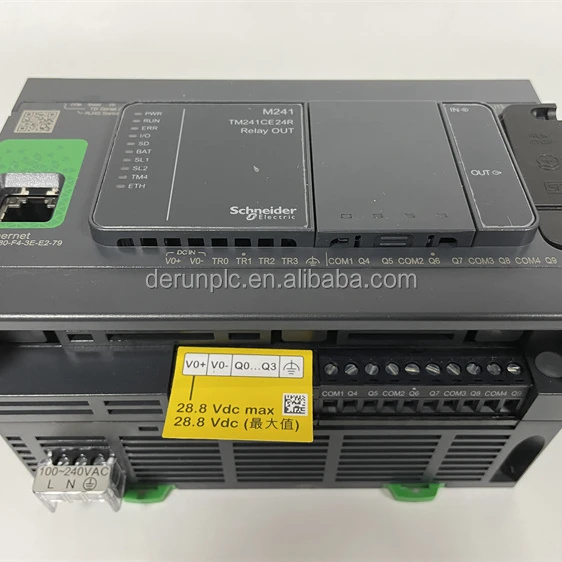 

TM241CE24R Logic controller Modicon M241 24 IO relay Ethernet