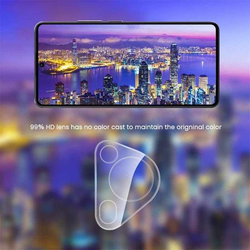 3D изогнутый защитный чехол для объектива камеры из закаленного стекла Huawei Pura 70