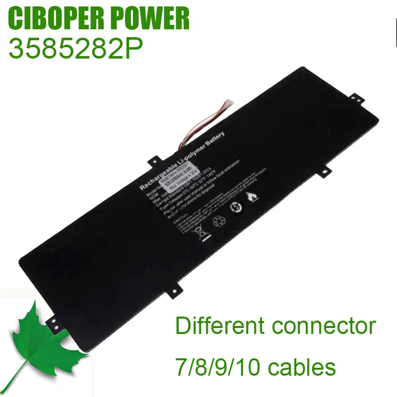 CP Аккумулятор для ноутбука 3585282 P Φ PL3282138P * 2 P 10 контактов 7 кабелей 8 кабелей 7 контактов 7 кабелей заменяющий аккумулятор