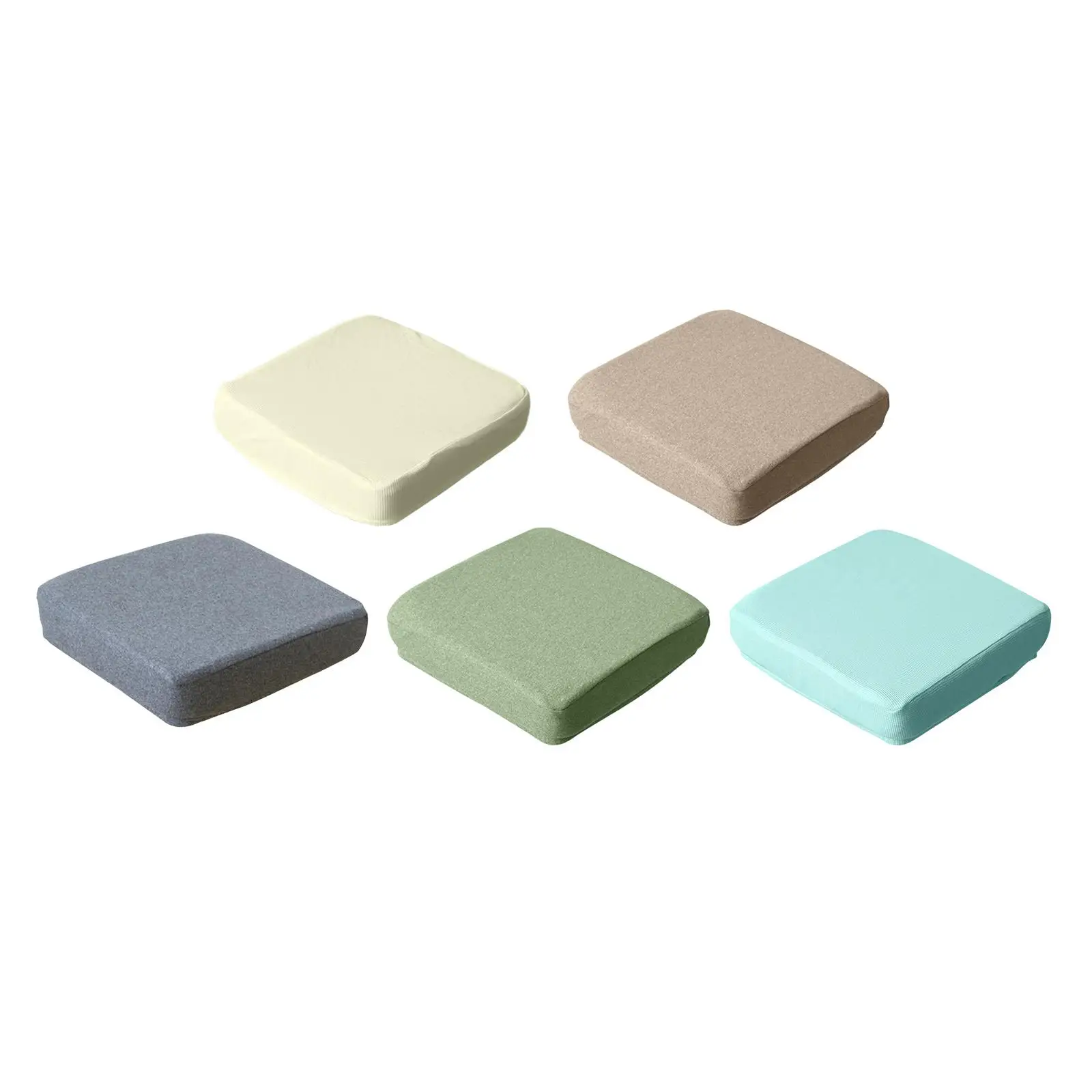 

Polyester Dressing Table Stool Non- Anti-Fading Wrinkle No Shrinkle Dustproof Bar Dining Room Square Seat Cover