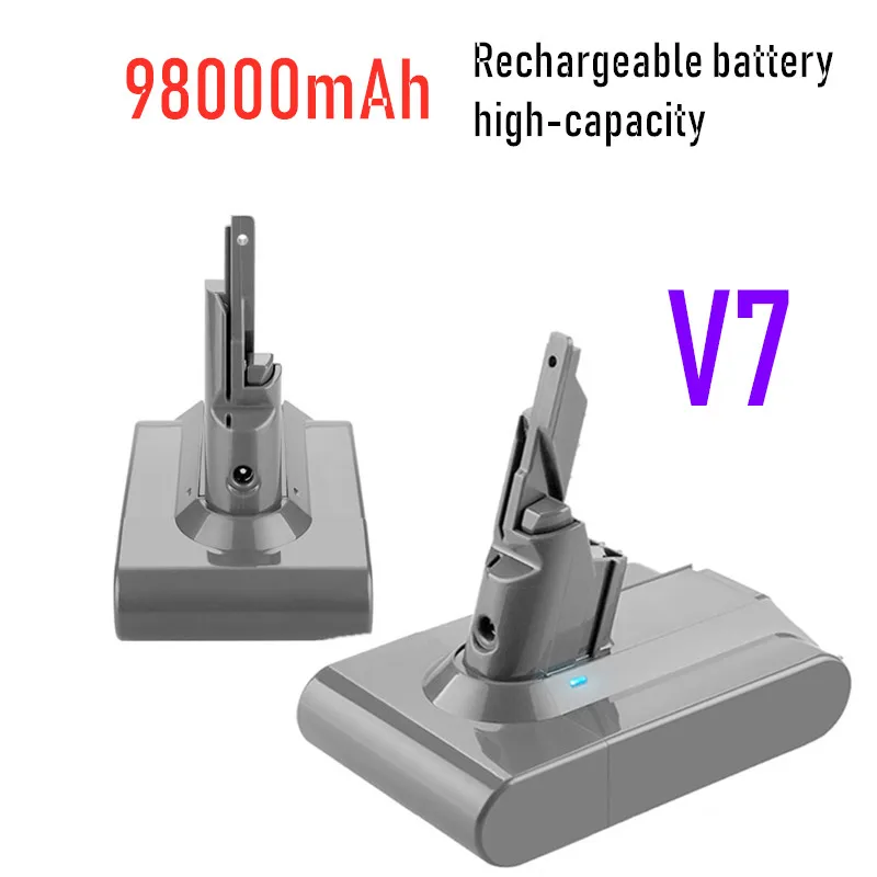 

Neue Dyson V7 batterie 21,6 V 98000mAh Li-lon Akku Für Dyson V7 Batterie Tier Pro-reiniger ersatz akku