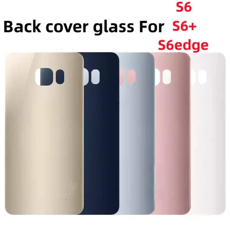 Задняя крышка батарейного отсека замена стекла для Samsung Galaxy S6 s6edge s6edgeplus SM-G9200 g9250