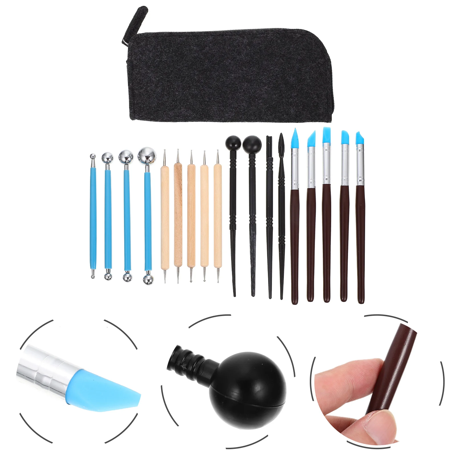 

Инструменты для работы с глиной, инструменты для полимерных скульптур, для рукоделия, набор керамических скульптур, инструмент для обрезки ...