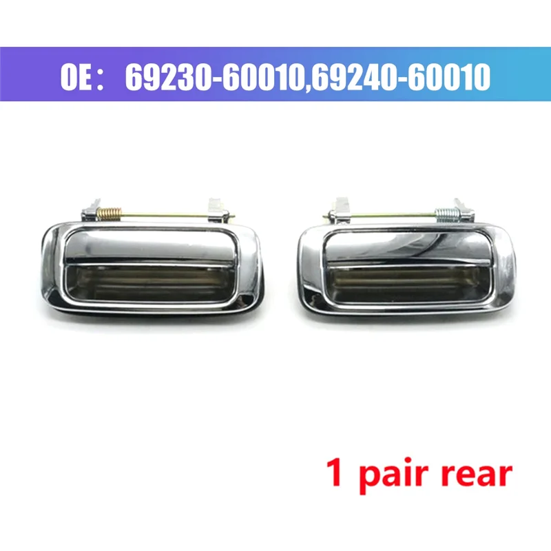 Фото Автомобильная левая и правая внешняя ручка двери для Toyota Land Cruiser 80 LC80 1991-1997 гг. №2